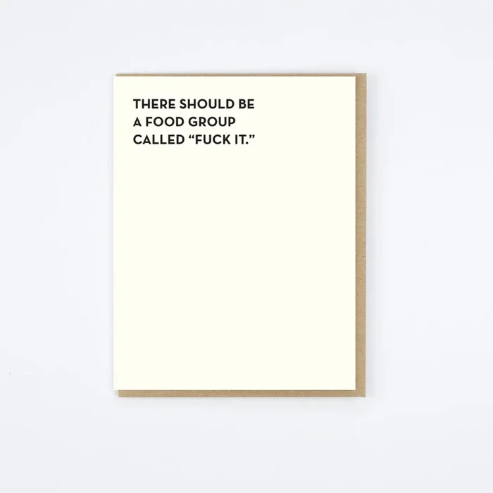 Food Group Card