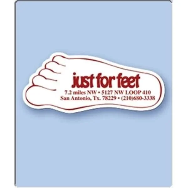 Foot Shape Magnet – 20 mil, Indoor