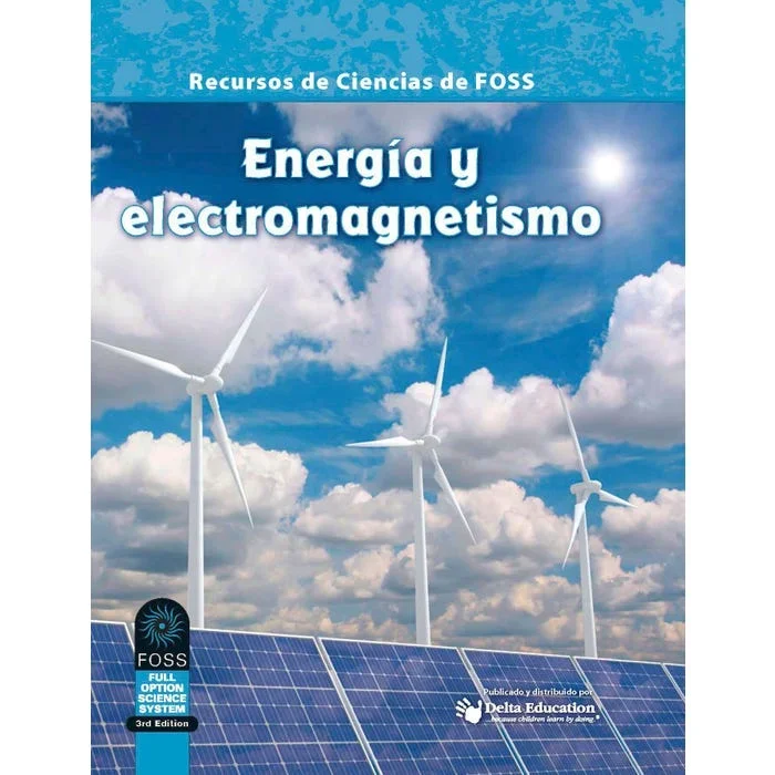 FOSS Third Edition Energy and Electromagnetism Science Resources Book, Spanish, Pack of 16