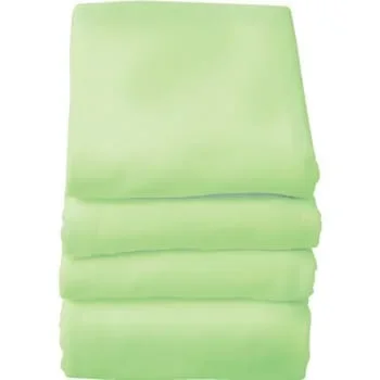 Foundations Fitted Crib Sheets Mint Green Case Of 6