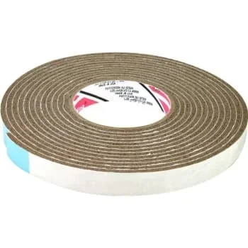 Frost King 17′ Length X 3/4″ Width Vinyl Foam Tape Brown