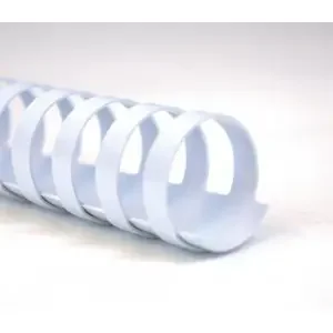 GBC Binding Combs 25mm 21 Ring White Pack 50