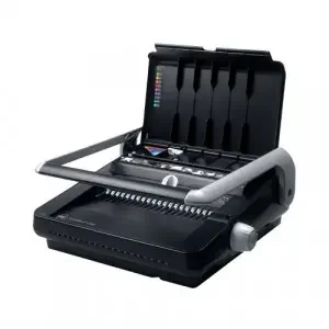 GBC CombBind C340 Manual Comb Binding Machine Dark Grey 4400420