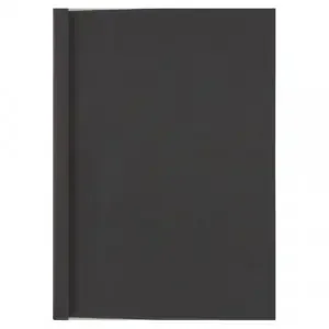 GBC LeatherGrain ThermaBind Cover A4 3mm Black (100)