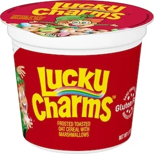 General Mills Lucky Charms Cereal Cup, 1.7 oz.