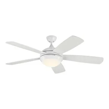 Generation Lighting Discus Smart 52″ Int LED Indoor White Ceiling Fan Light Kit/Remote