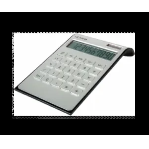 Genie DD400 10 Digit Desktop Calculator Silver – 12353