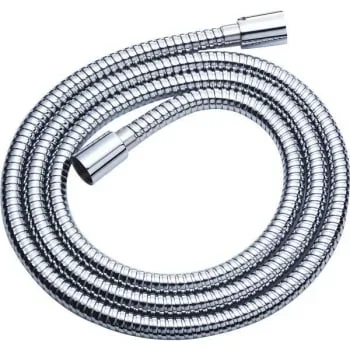 Gerber 7/8 In. X 6 Ft. Metal Shower Hose (Chrome)