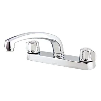 Gerber Classic Double Handle Kitchen Faucet Chrome 2.2gpm