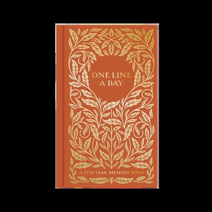 Gilded Vines One Line A Day-A 5 Year Memory Book
