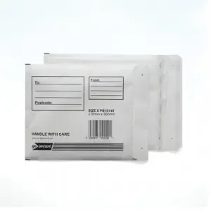 GoSecure Bubble Envelopes Size 8 White (Pack of 10) PB10149