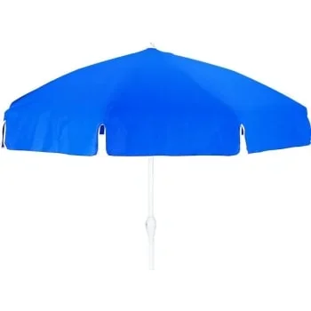 Grosfillex 7 1/2′ Push Up Umbrella Pacific Blue
