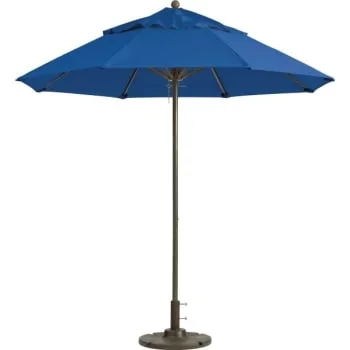 Grosfillex 7-1/2′ Windmaster Umbrella Pacific Blue