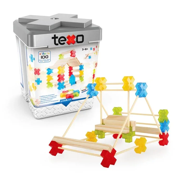 Guidecraft Texo Blocks, Set of 100
