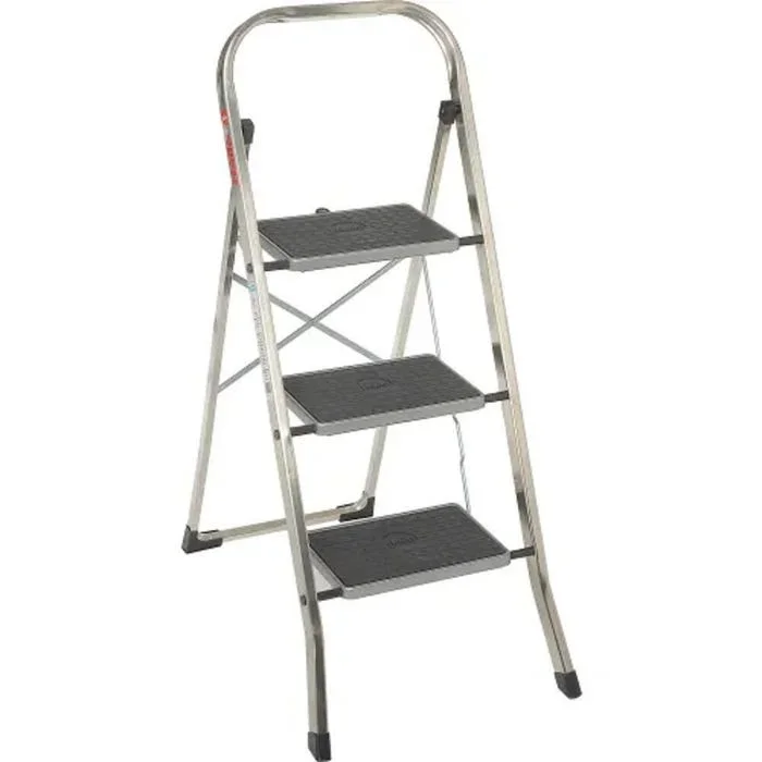 Hailo K30 3 Step Aluminum Folding Step Ladder