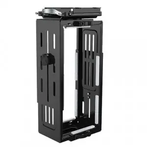 Halo large under desk CPU holder – black