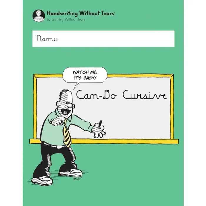 Handwriting Without Tears – Can-Do Cursive Workbook, Grade 5