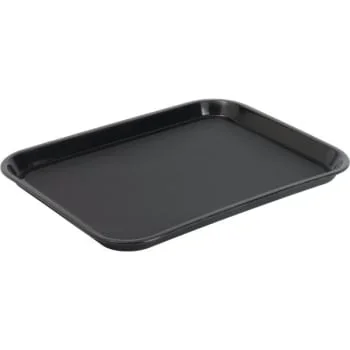Hapco 10.5 X 13.75″ Rectangular Tray With Round Corners Black Package Of 36
