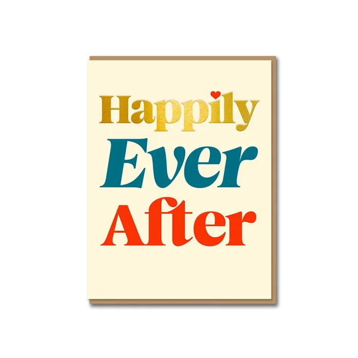Happily Ever After Greeting Card