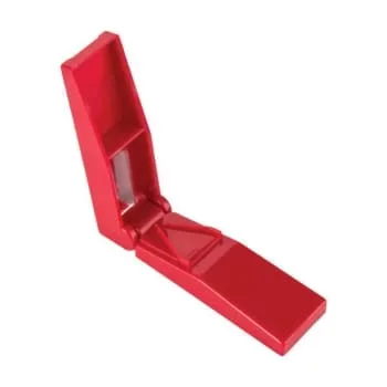Healthsmart Pill Cutter And Tablet Splitter, Red