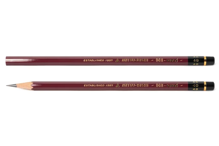 Hi-Uni Pencil, 4B, Single