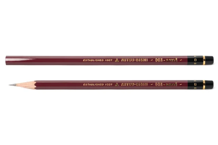 Hi-Uni Pencil, B, Single
