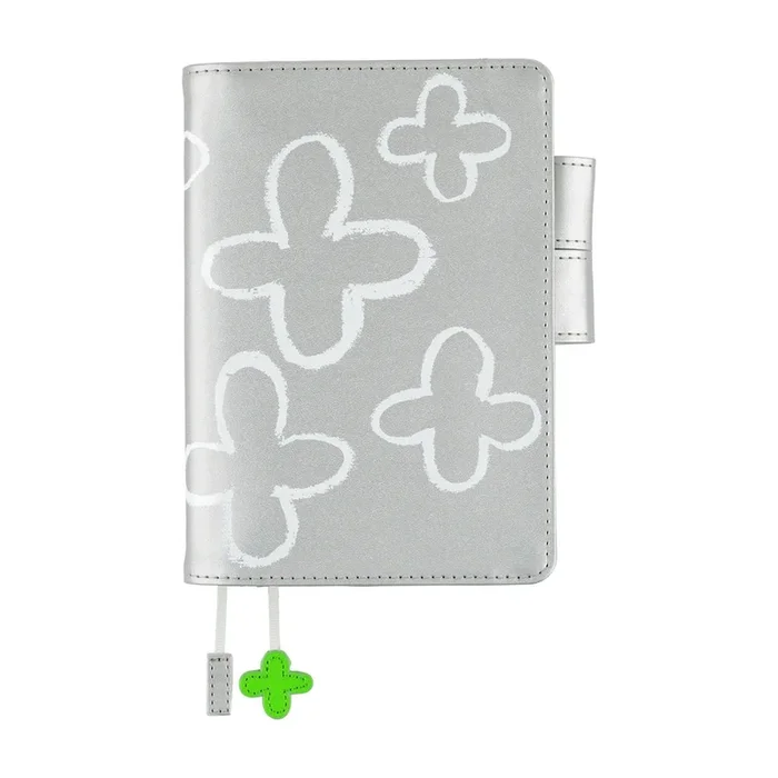 Hobonichi Original Book & Cover 2026 – Makoto Matsubayashi: Silver Flowers – A6