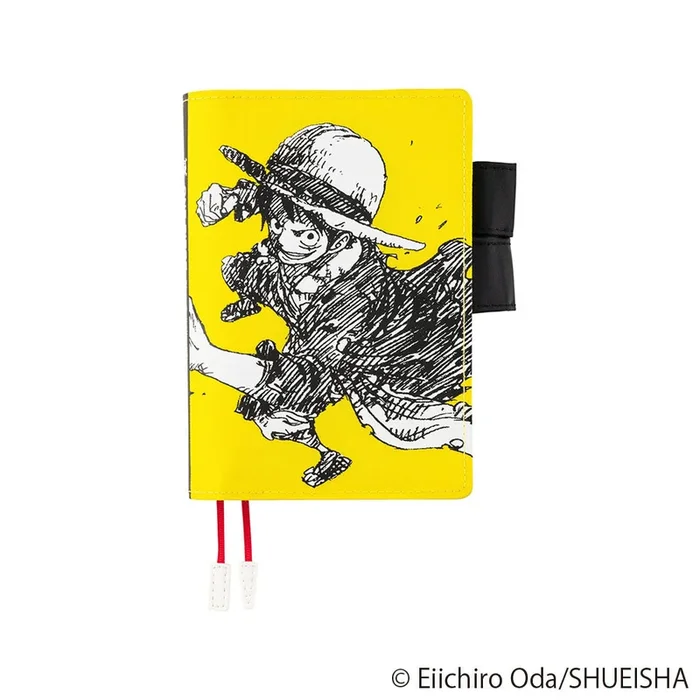 Hobonichi Techo Cover 2024 – A6 – ONE PIECE magazine: Straw Hat Luffy (Yellow)