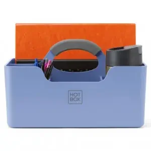 Hotbox 1 Desk Caddy and Tidy Recycled Blue H1RBLUE