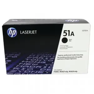 HP 51A Original LaserJet Toner Cartridge Black Q7551A