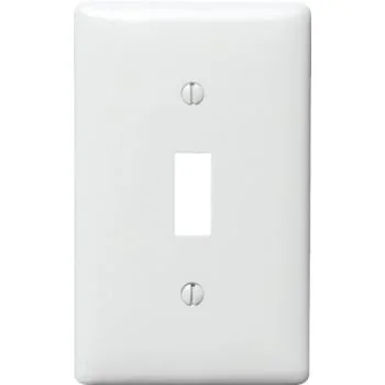 Hubbell 1-Gang Toggle Wall Plate (25-Pack)