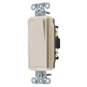 Hubbell-Pro 20 Amp 2-Pole/4-Way Decorator Switch