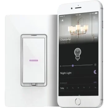 Hubbell® Idevices® Wi-Fi Smart Dimmer Switch, 3- & 4-Way Compatible Switch