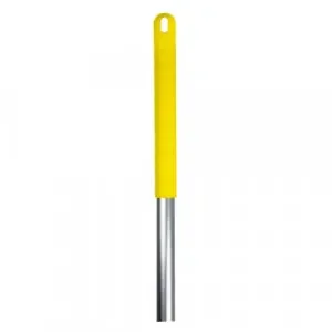 Hygiene Socket Mop Handle Anodised Aluminium Yellow 103131 YLW