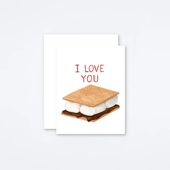 I Love You S’more Card