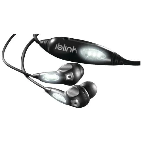 IBLINK BLW1 Earbuds with LED Lights -Black