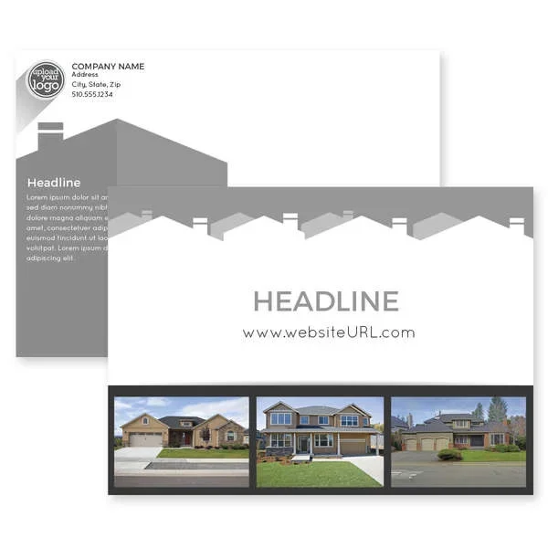Iconic Homes Postcard 5×7 Rectangle Horizontal