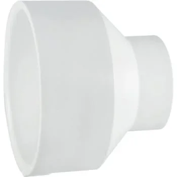 Inc. 3 In. X 2 In. PVC DWV Hub X Hub Reducing Coupling Fitting