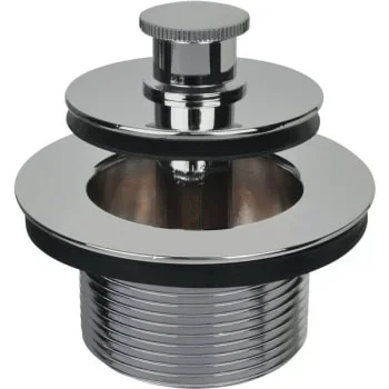 Ips Ab&a 64001 Brass Stopper And Strainer Finish Kit, Chrome