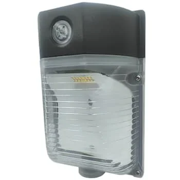 J&h LED Mini Wallpack, Dimmable, Adjustable 3 Cct, 26 Watt, Bronze
