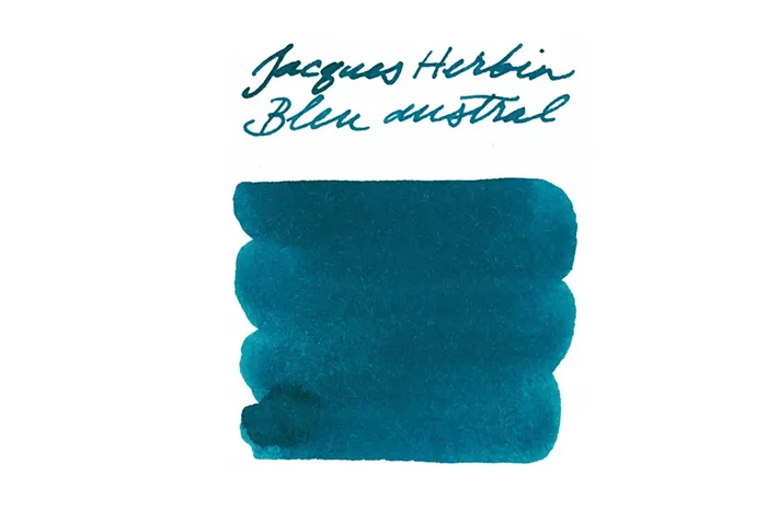 Jacques Herbin Bleu Austral – Ink Sample