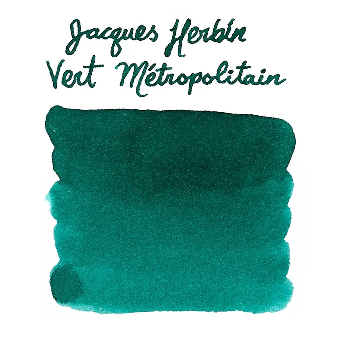 Jacques Herbin Vert Métropolitain – Ink Sample