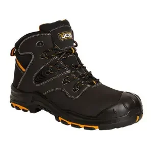 JCB Backhoe Black Boot S3 Hro Src Size 10