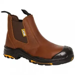 JCB Dealer Brown Boot S3 Hro Src Size 04