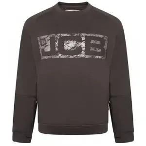 JCB Trade Crew Sweatshirt Black M Crew/B-M