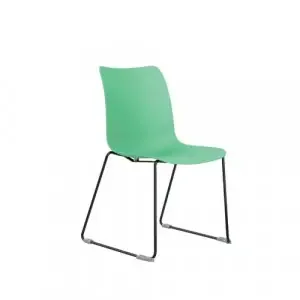 Jemini Flexi Skid Chair Green KF80396