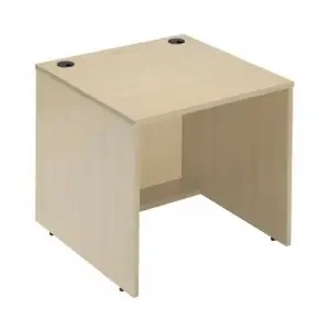 Jemini Reception Modular Straight Desk Unit 800x800x740mm Maple KF840166