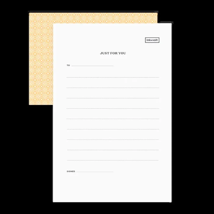 Just For You Notepad