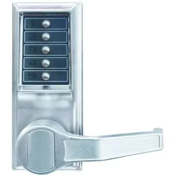 Kaba Ilco Kaba Access L1000 Right Hand Passage Lever Trim (Satin Chrome)