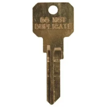 Kaba Ilco Security Bow Kw10, Blank Key